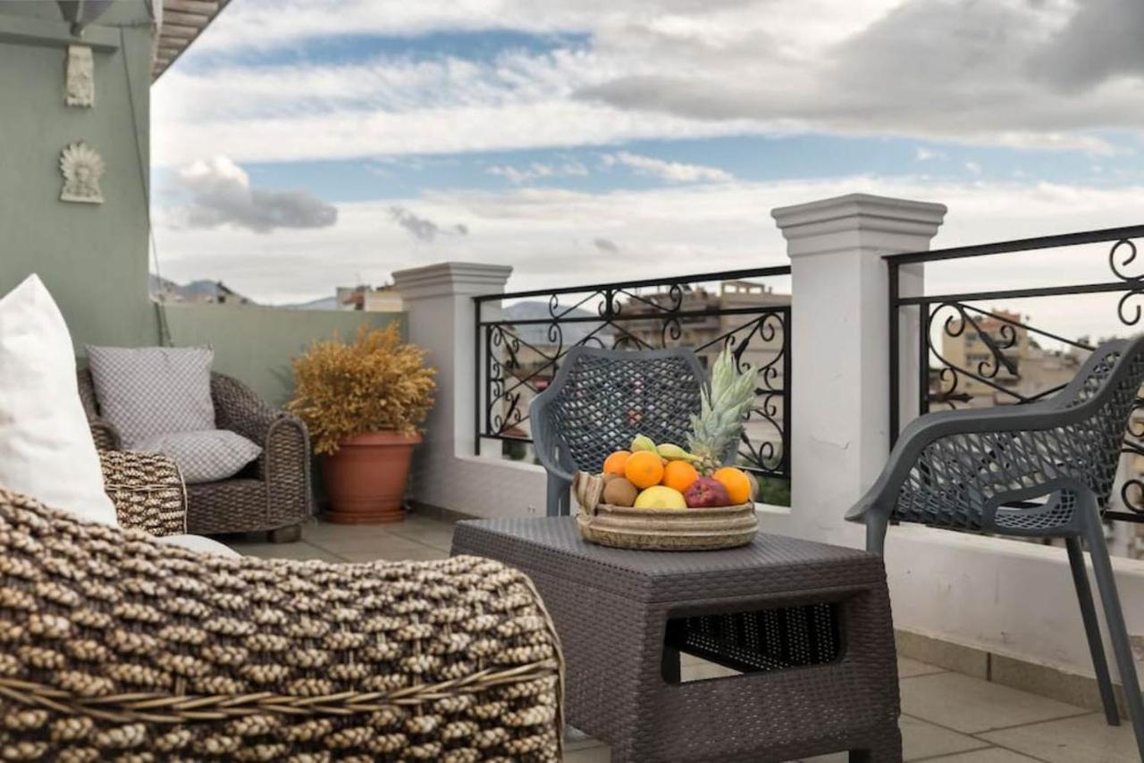 165 Sm Penthouse Maisonette Apartment Atena Exterior foto